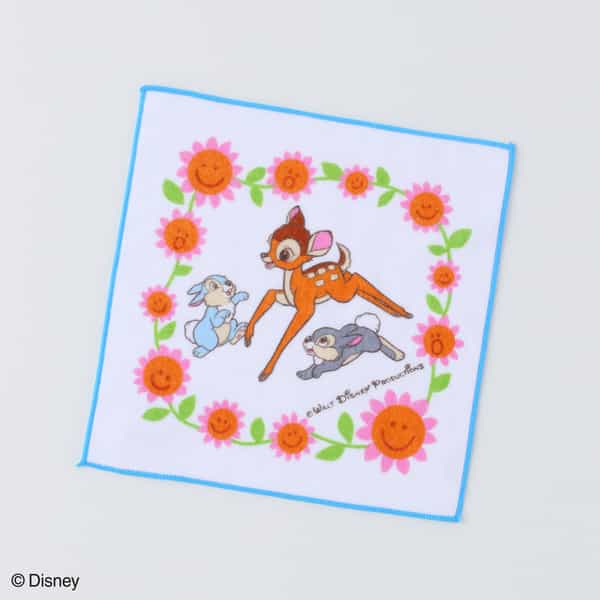 70'S復刻ディズニー タオルハンカチ バンビ