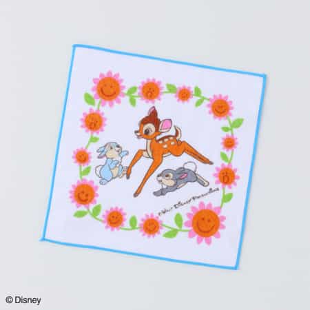 70'S復刻ディズニー タオルハンカチ バンビ