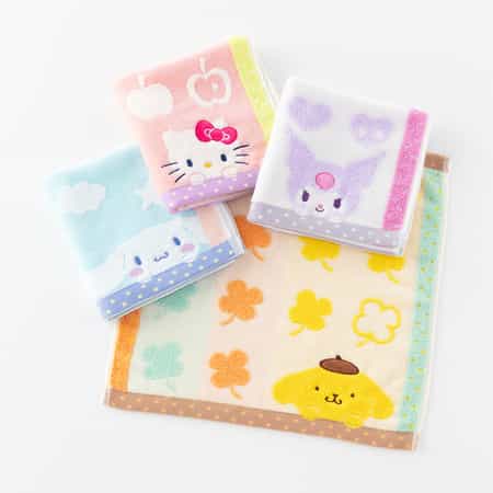 ひょっこりフェイス ゲストタオル