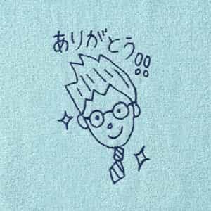 お絵かき刺しゅうエアリータッチゲストタオル　オーダーチケット
