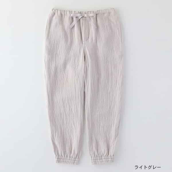マシュマロワッフルガーゼライトメンズパンツ