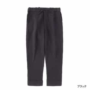 クレープガーゼテーパードパンツ