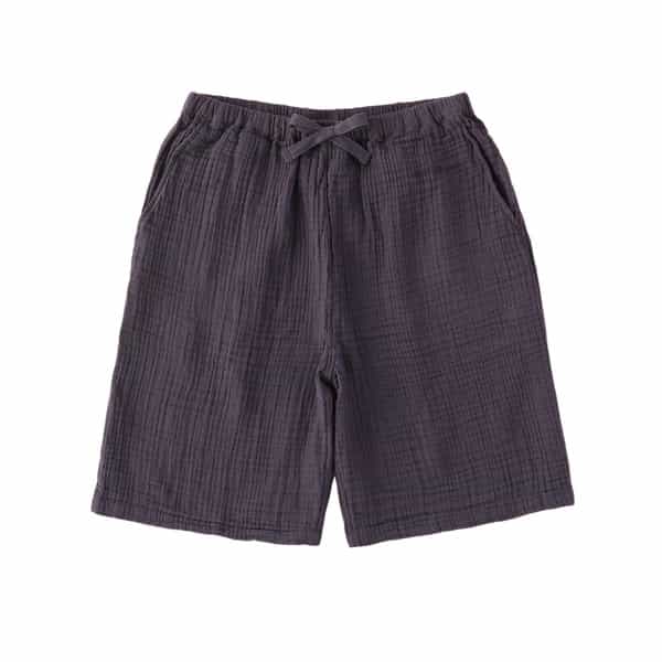 クレープガーゼ メンズハーフパンツ
