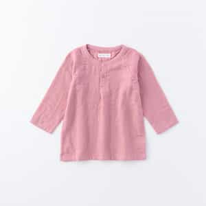 【再値下げ】マシュマロガーゼキッズ長袖Ｔシャツ 110cm 130cm