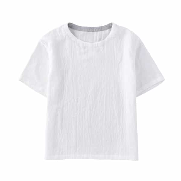 マシュマロガーゼメンズ 半袖Ｔシャツ