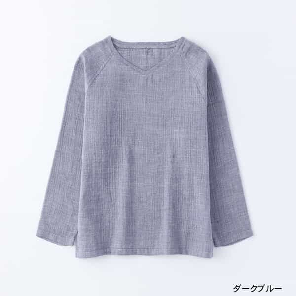 マシュマロガーゼシャンブレーベーシック長袖Ｔシャツ ユニセックス