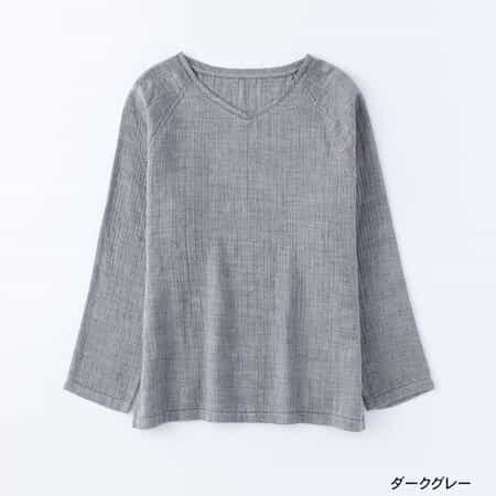 マシュマロガーゼシャンブレーベーシック長袖Ｔシャツ ユニセックス